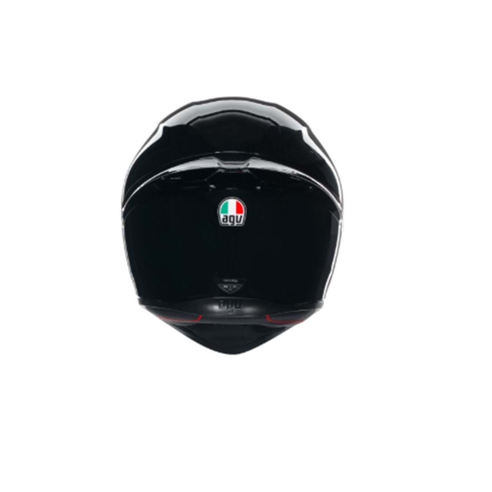 Agv K1 S Mono Black Kapalı Kask SİYAH