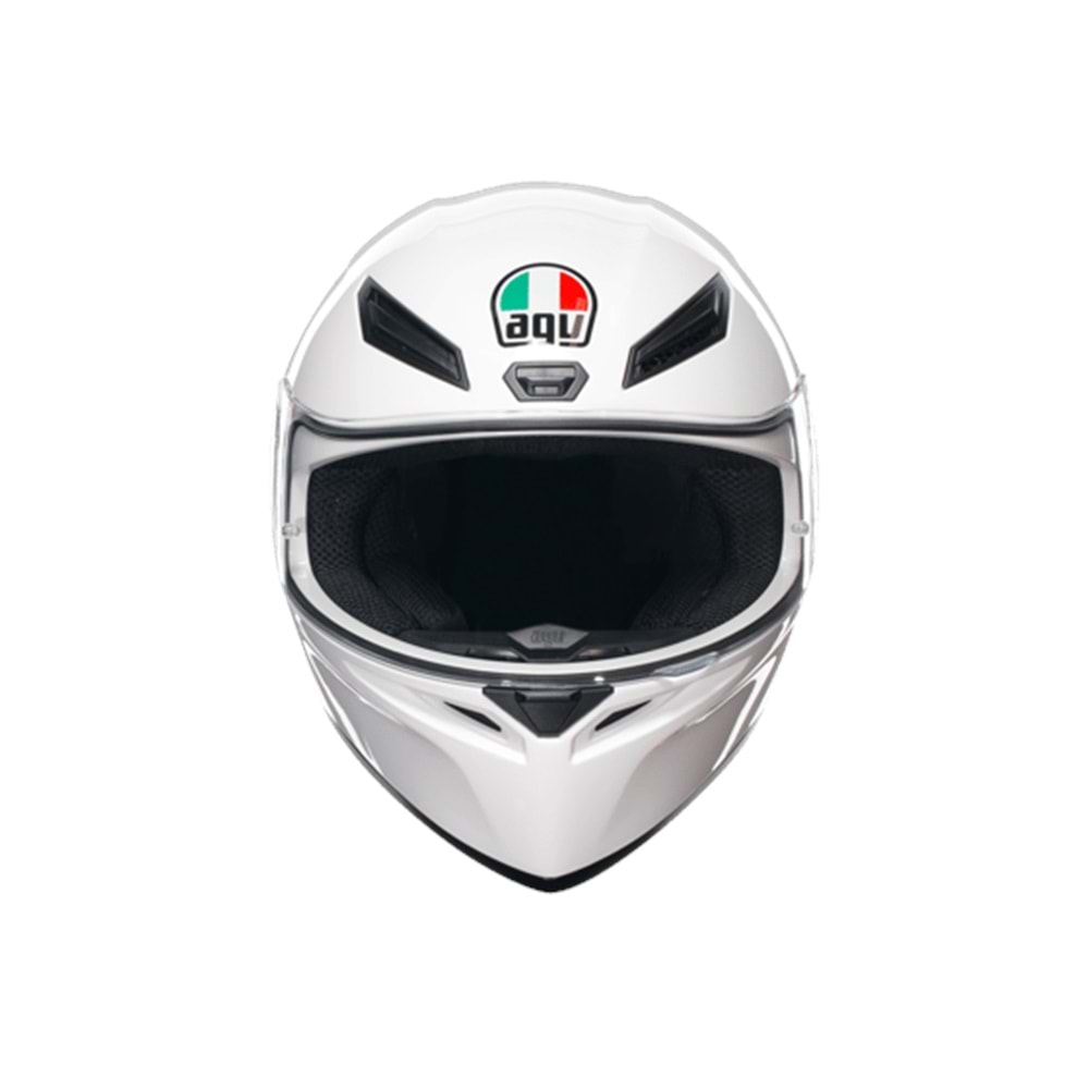 Agv K1 S Mono White Kapalı Kask
