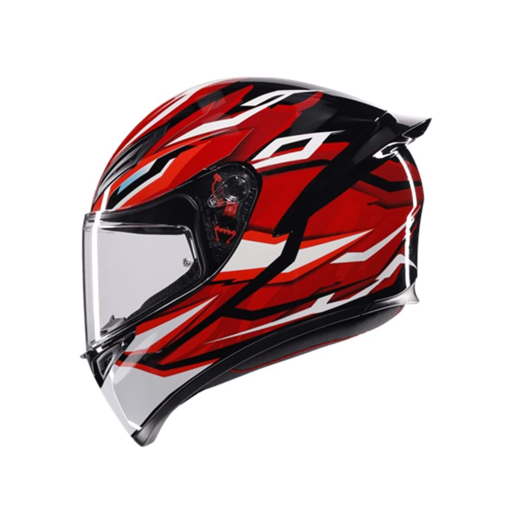 Agv K1 S Lion Black Red White Configuration Kapalı Kask