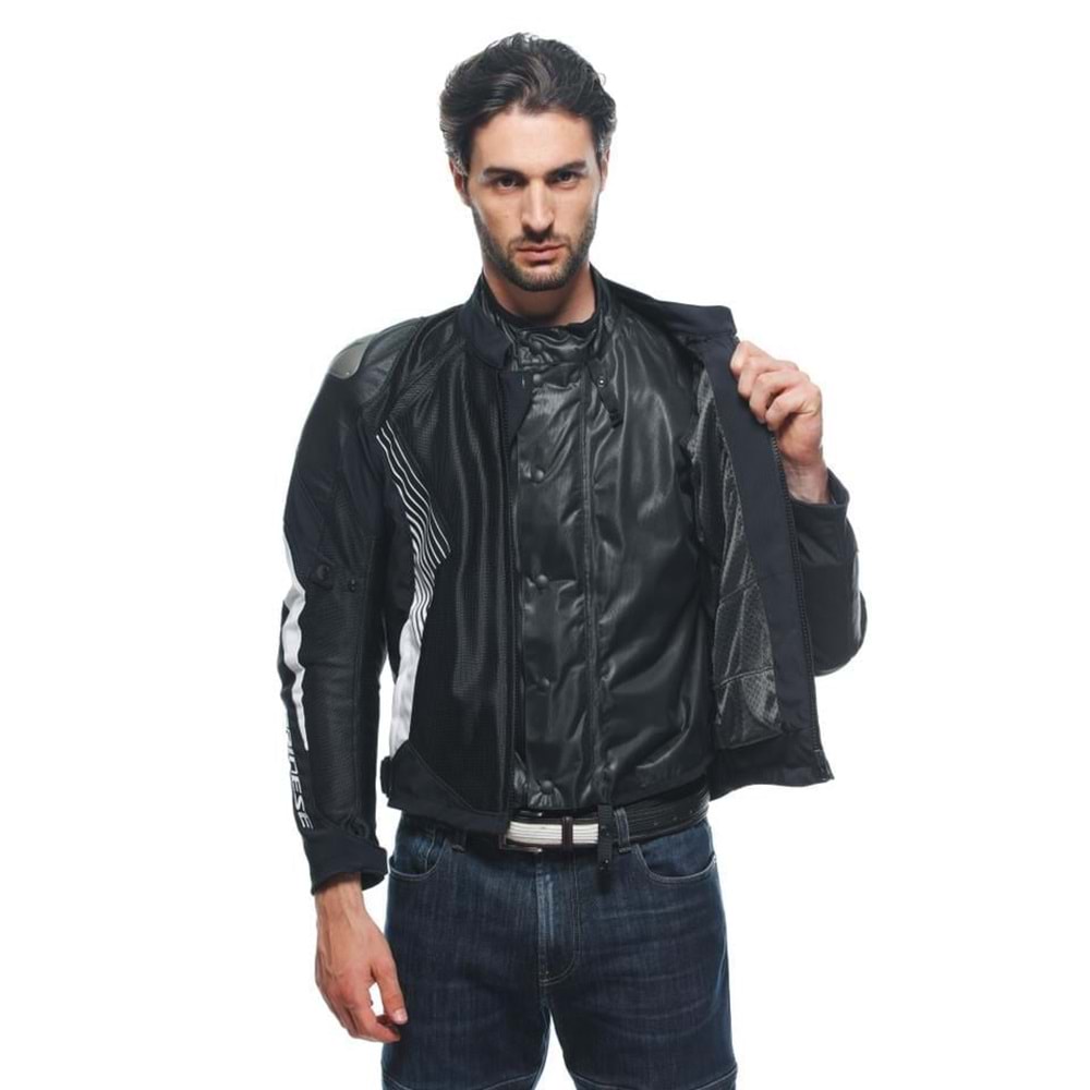 Dainese Super Rider 2 Black White ABSØLUTESHELL™ Mont SİYAH