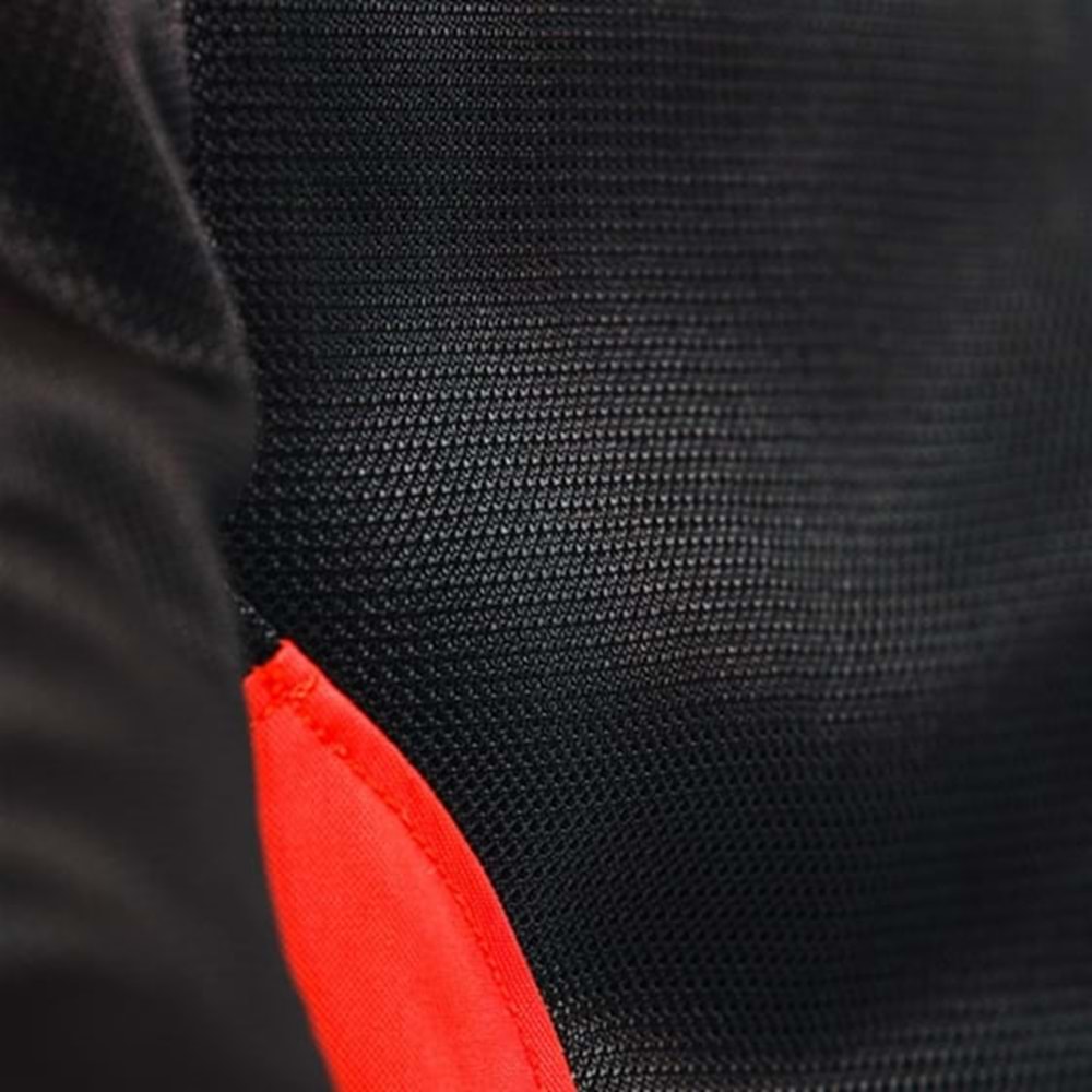 Dainese Hydra Flux 2 Air Black Lava Red D-Dry Mont KIRMIZI