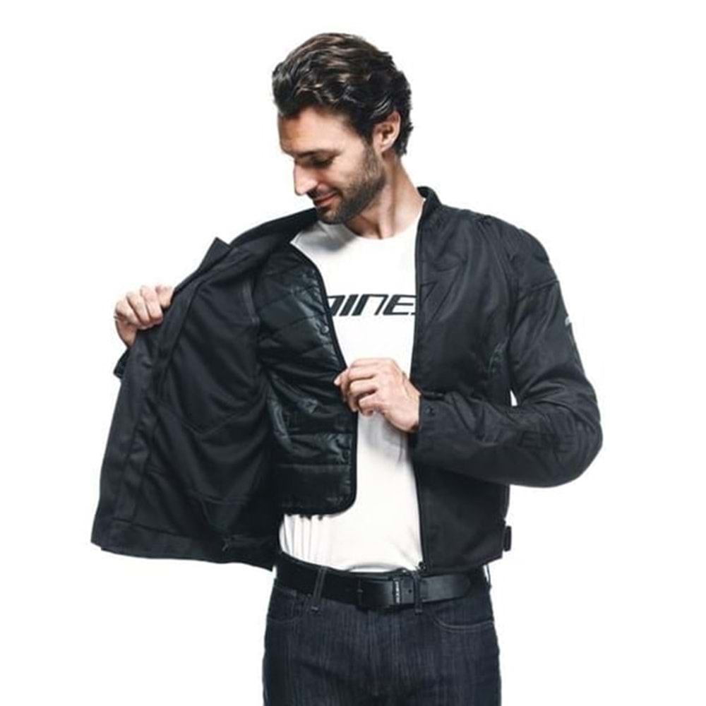 Dainese Avro 5 Black Tekstil Mont