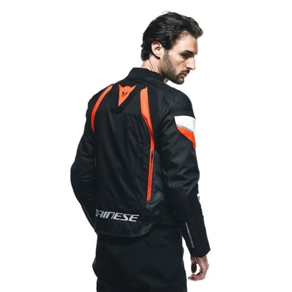 Dainese Avro 5 Black Red Fluo White Tekstil Mont