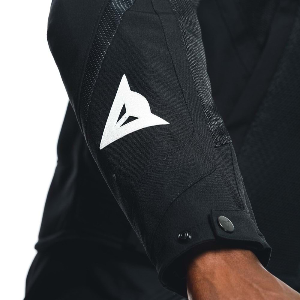 Dainese Energyca Air Black Fluo Red Tekstil Mont SİYAH