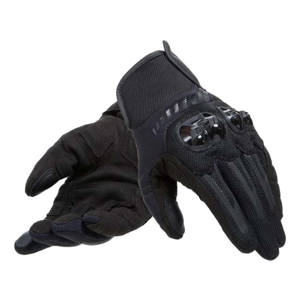 Dainese Mig 3 Air Tex Black Tekstil Eldiven SİYAH