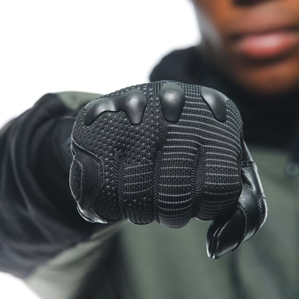 Dainese Unruly Black Anthracite Tekstil Eldiven SİYAH