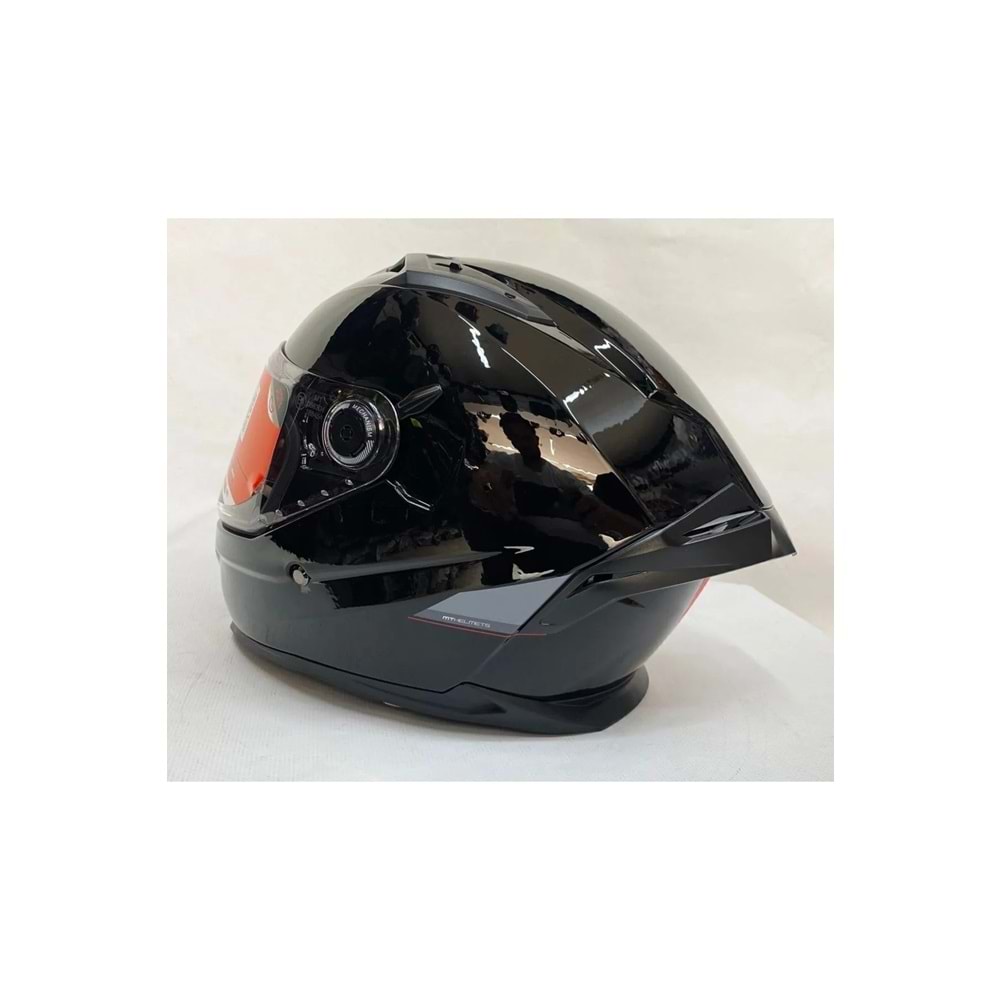 MT Kask Braker Sv A1 Parlak Siyah