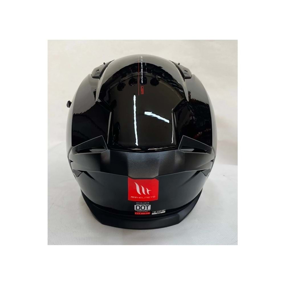 MT Kask Braker Sv A1 Parlak Siyah