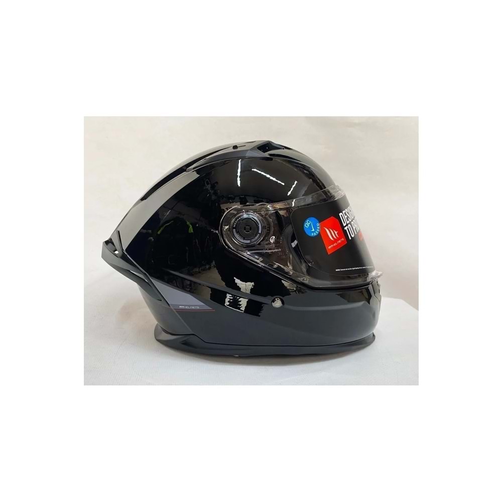 MT Kask Braker Sv A1 Parlak Siyah