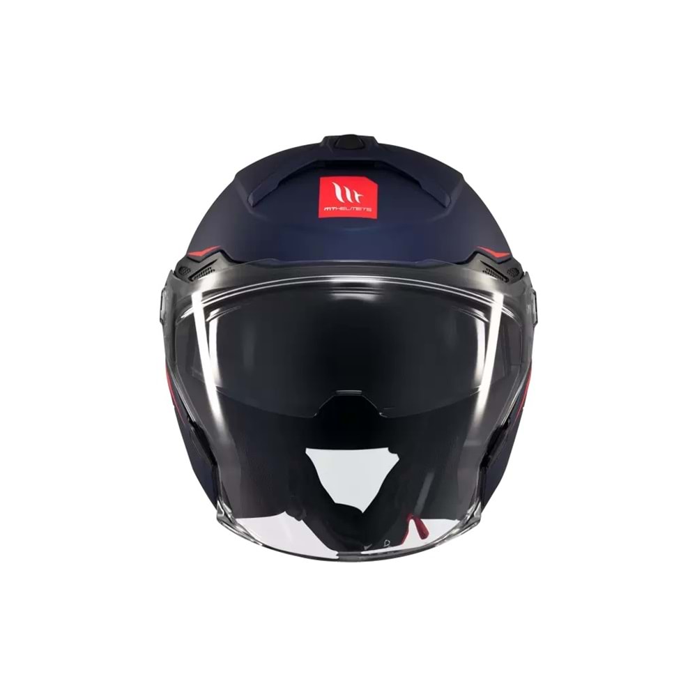 MT Cosmo Sv Solid A7 Mavi Mat Açık Kask