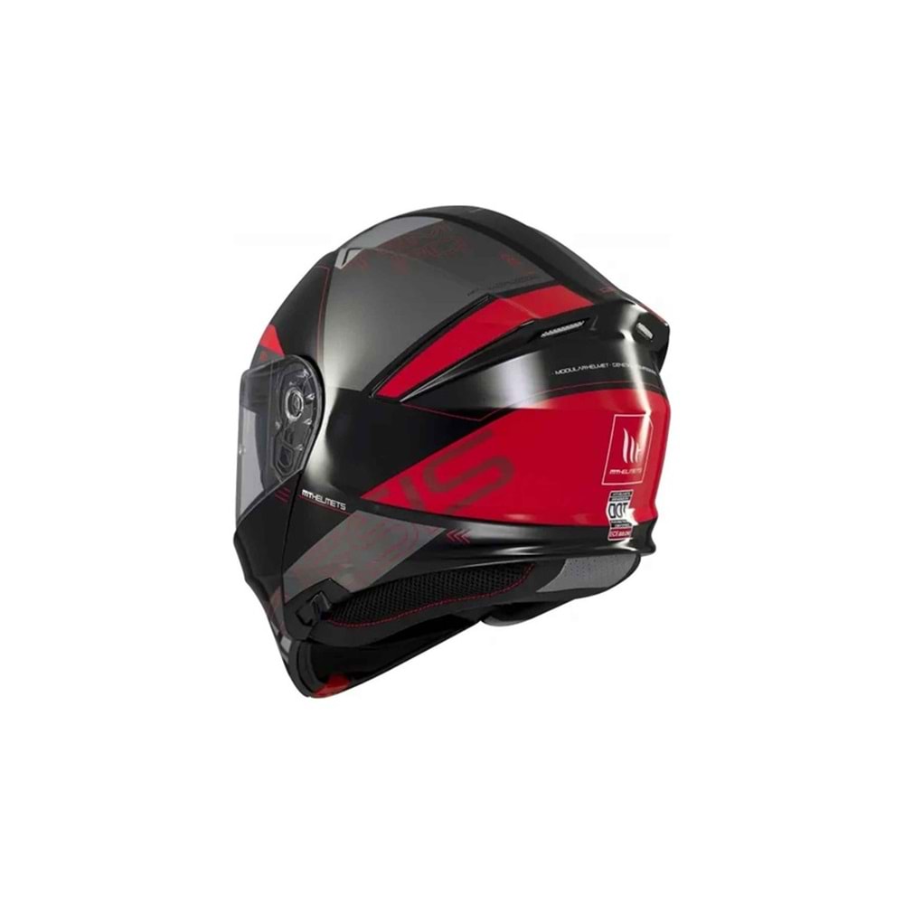 Mt Genesis Sv Atempo B15 Parlak Çene Açılır Kask