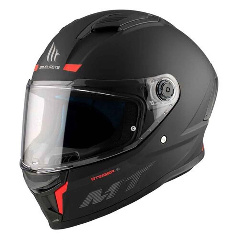Mt Stinger 2 Solid A1 Kapalı Motosiklet Kaskı
