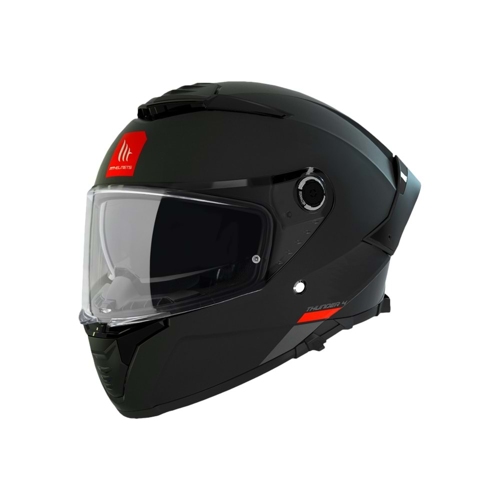 Mt Thunder 4 Solid A1 Gloss Black