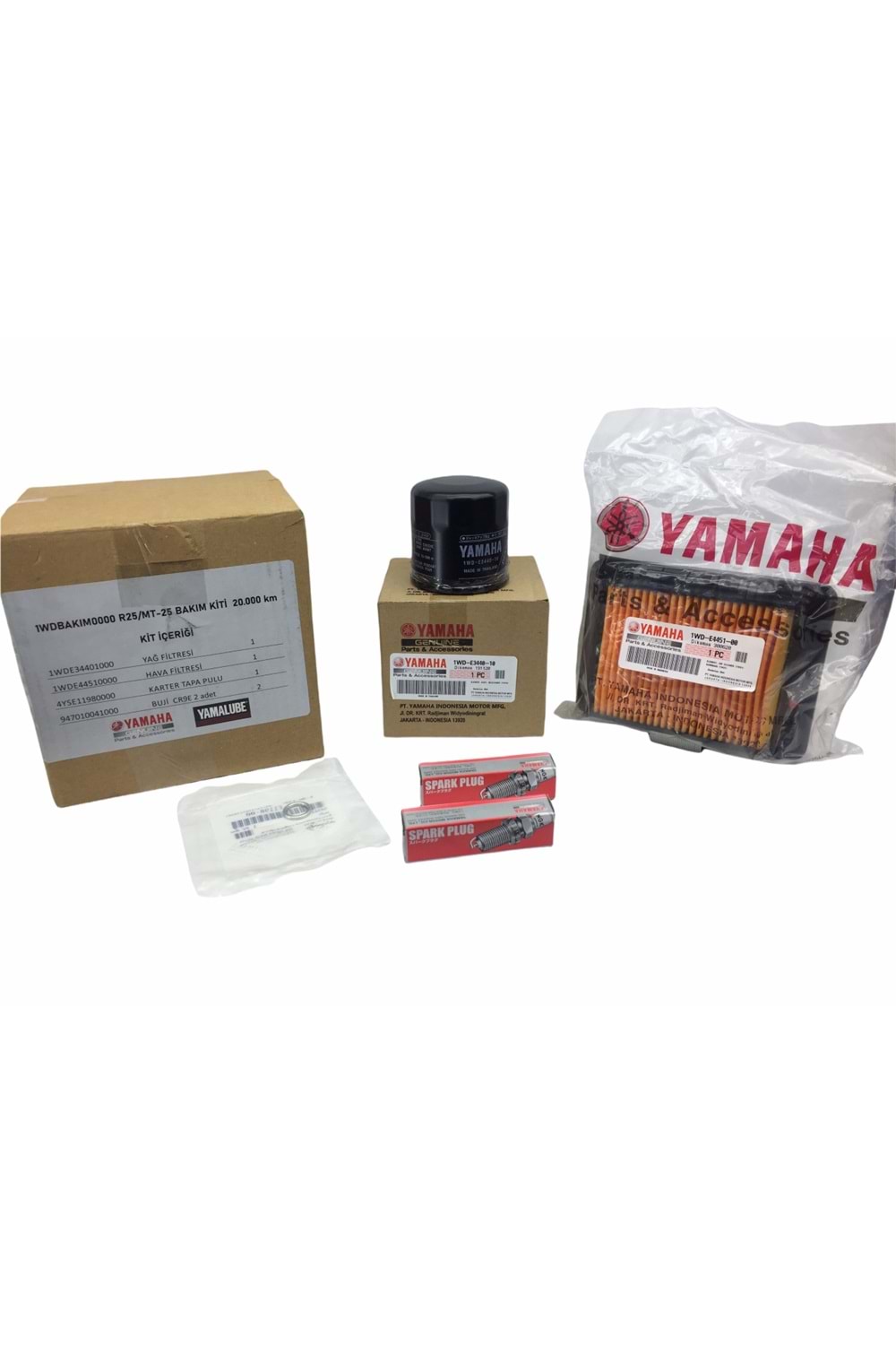 YZF-R25 MT-25 Bakım Kiti 20000 KM (2016-2017)