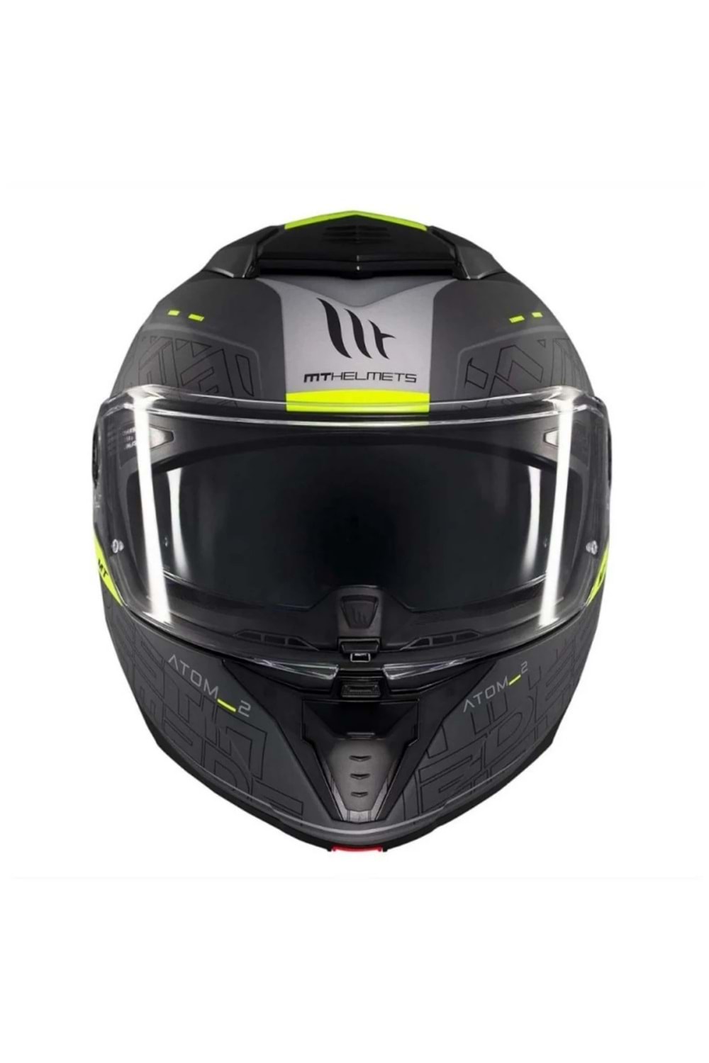 Mt Helmets Atom 2 Sv Destiniy C2 Mat Siyah Çene Açılır Kaskı