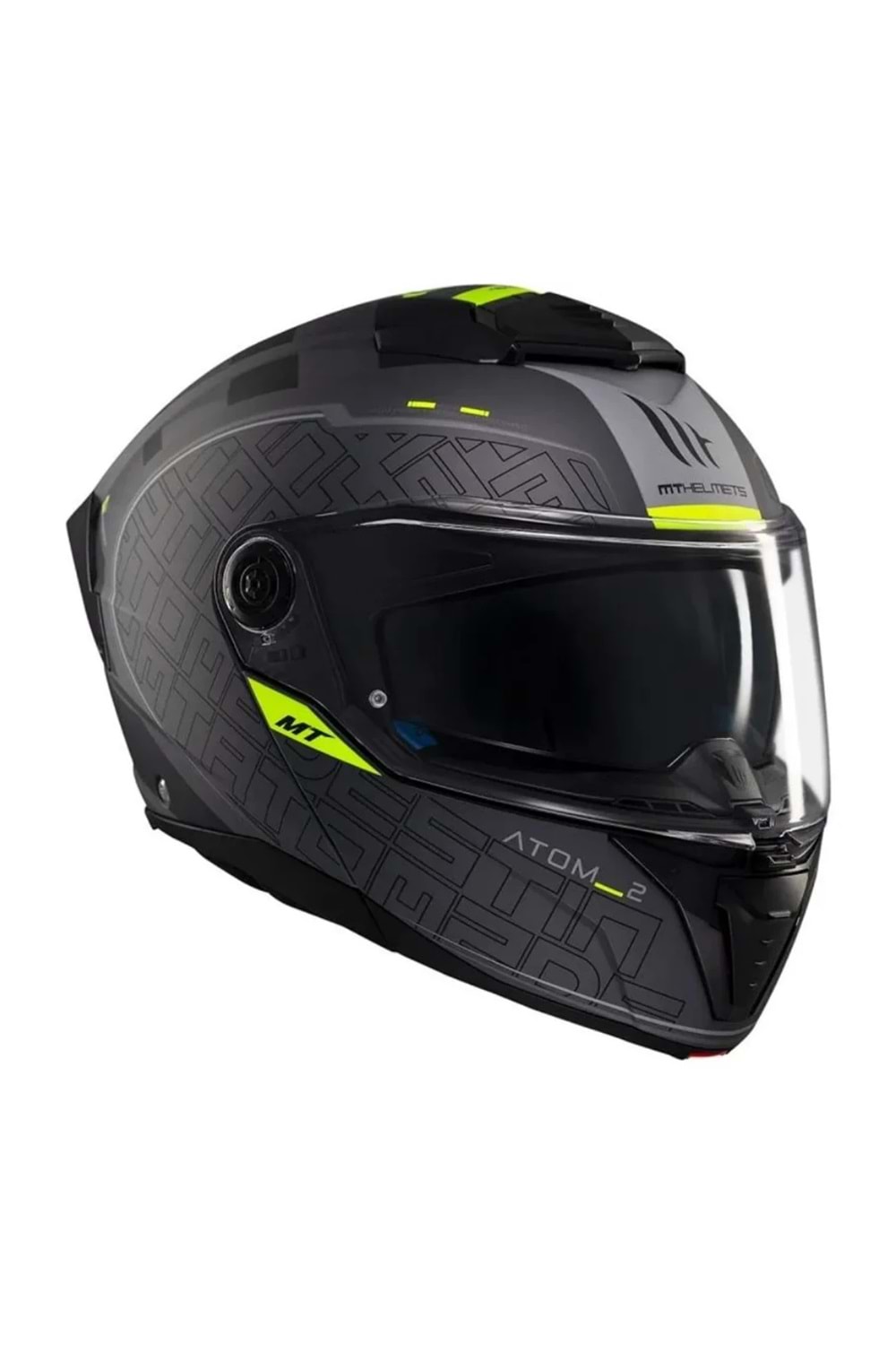 Mt Helmets Atom 2 Sv Destiniy C2 Mat Siyah Çene Açılır Kaskı