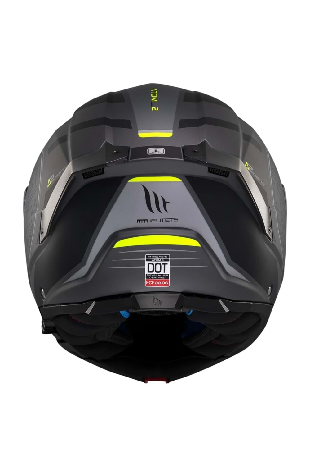 Mt Helmets Atom 2 Sv Destiniy C2 Mat Siyah Çene Açılır Kaskı