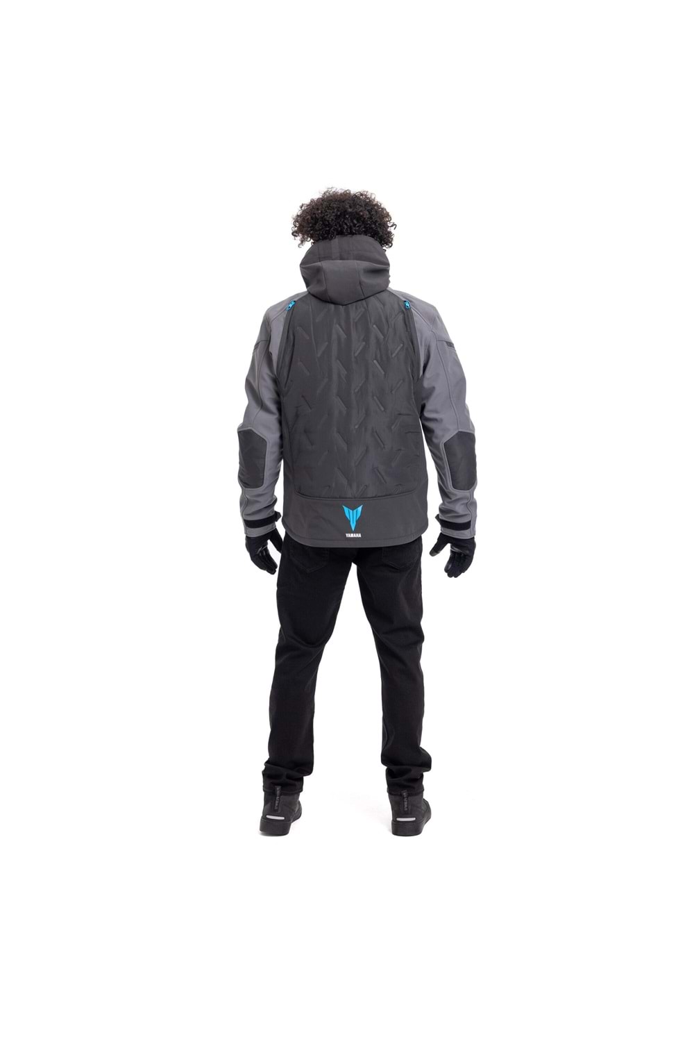 Yamaha Hyper Naked Erkek Sürüş Ceketi GRİ S Beden