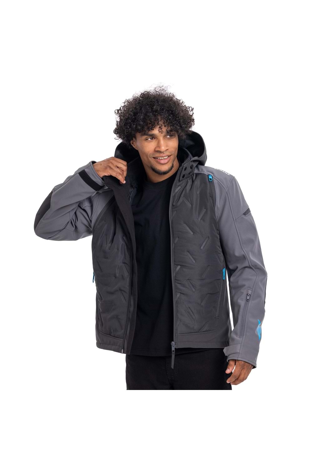 Yamaha Hyper Naked Erkek Sürüş Ceketi GRİ S Beden