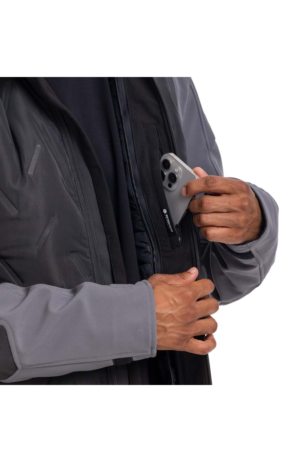 Yamaha Hyper Naked Erkek Sürüş Ceketi GRİ S Beden