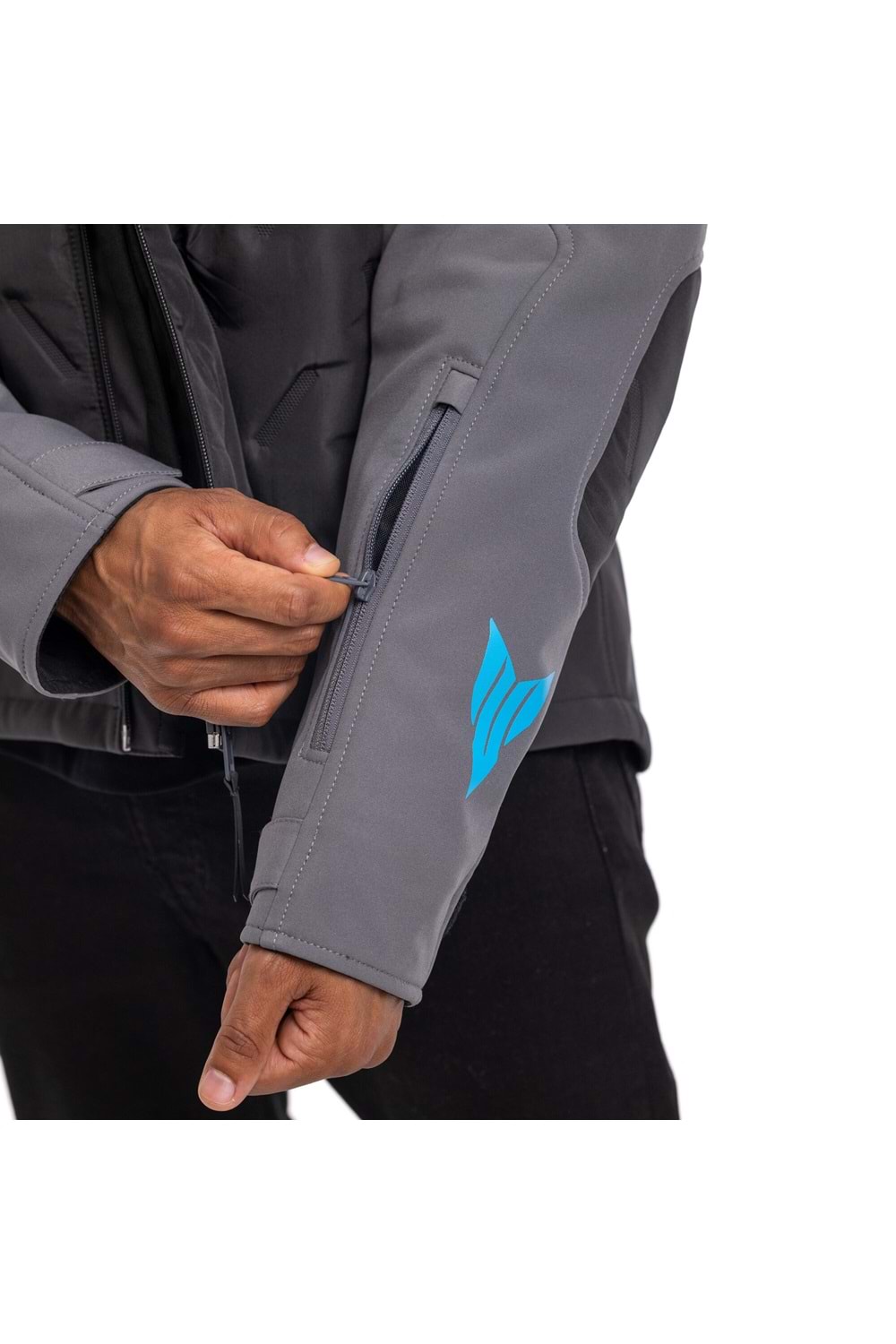 Yamaha Hyper Naked Erkek Sürüş Ceketi GRİ S Beden