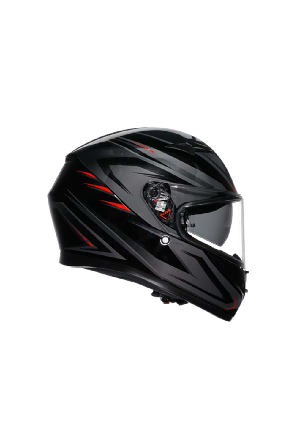 Agv K3 Syth Black Red Kapalı Kask