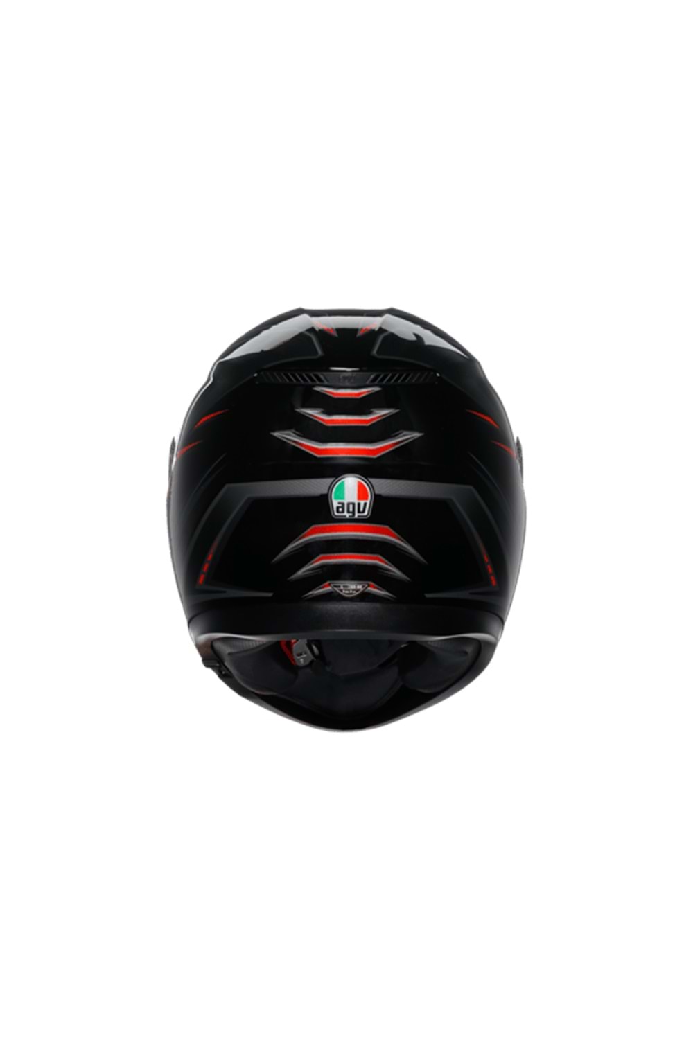 Agv K3 Syth Black Red Kapalı Kask