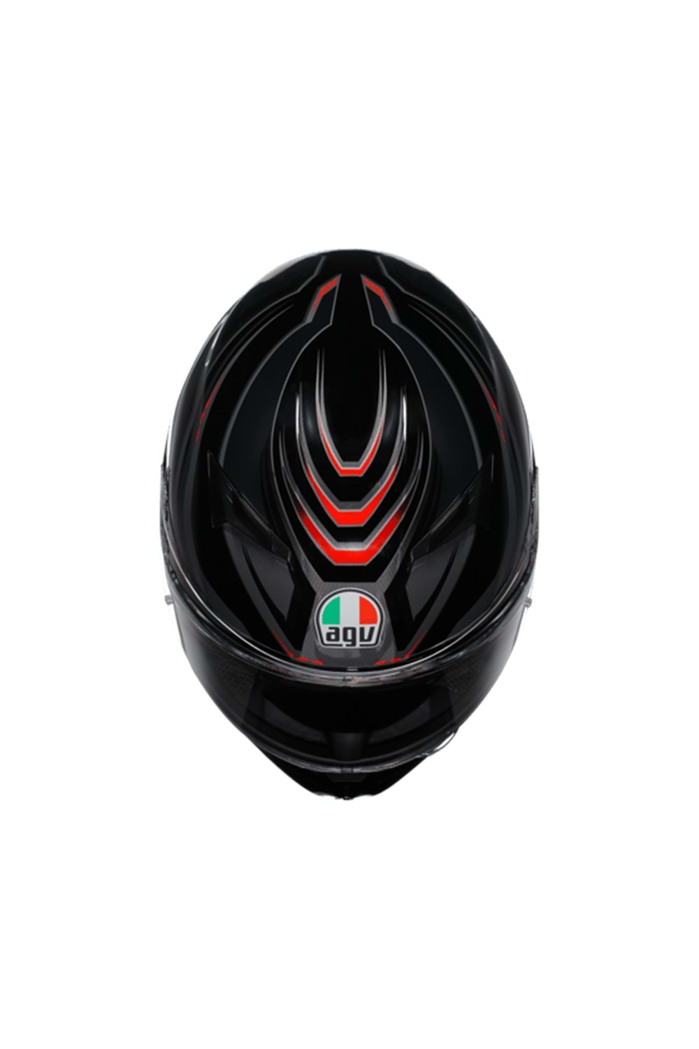 Agv K3 Syth Black Red Kapalı Kask