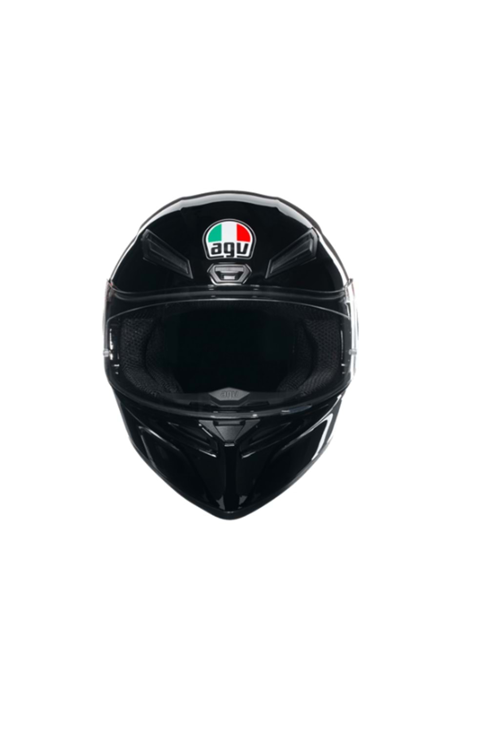 Agv K1 S Mono Black Kapalı Kask SİYAH