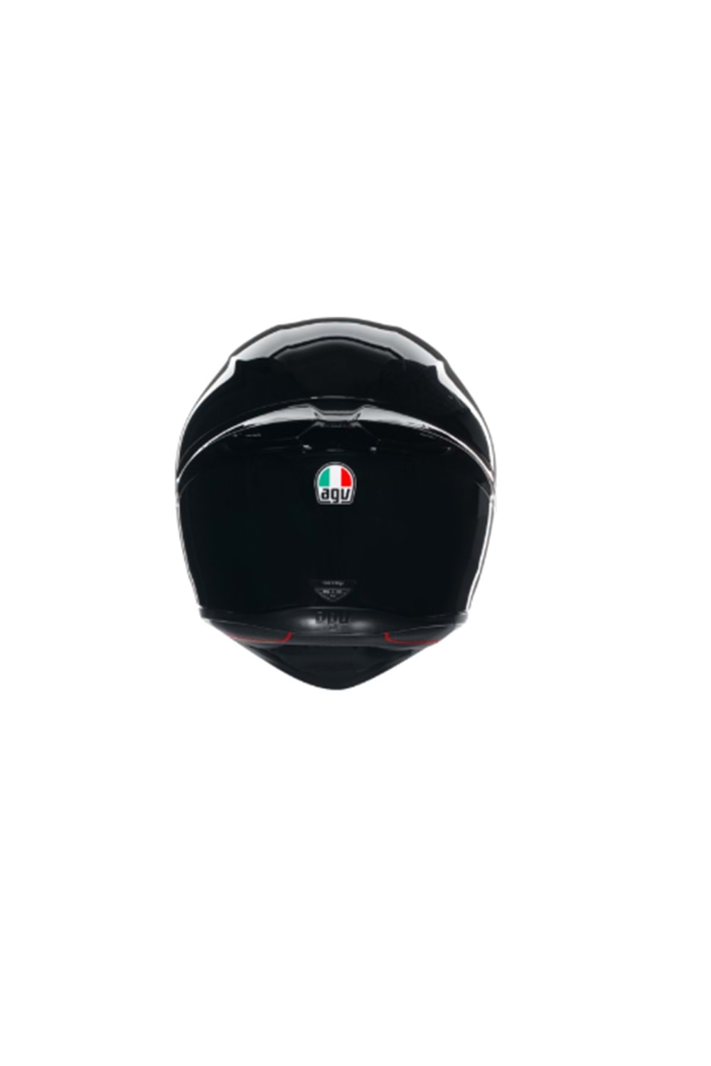 Agv K1 S Mono Black Kapalı Kask SİYAH