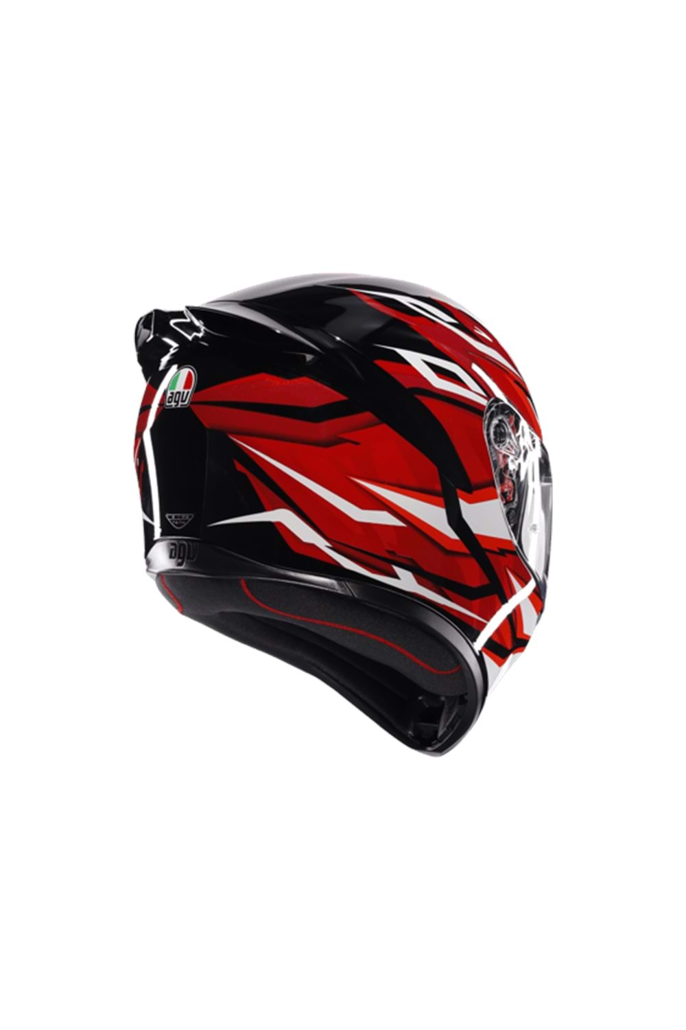 Agv K1 S Lion Black Red White Configuration Kapalı Kask