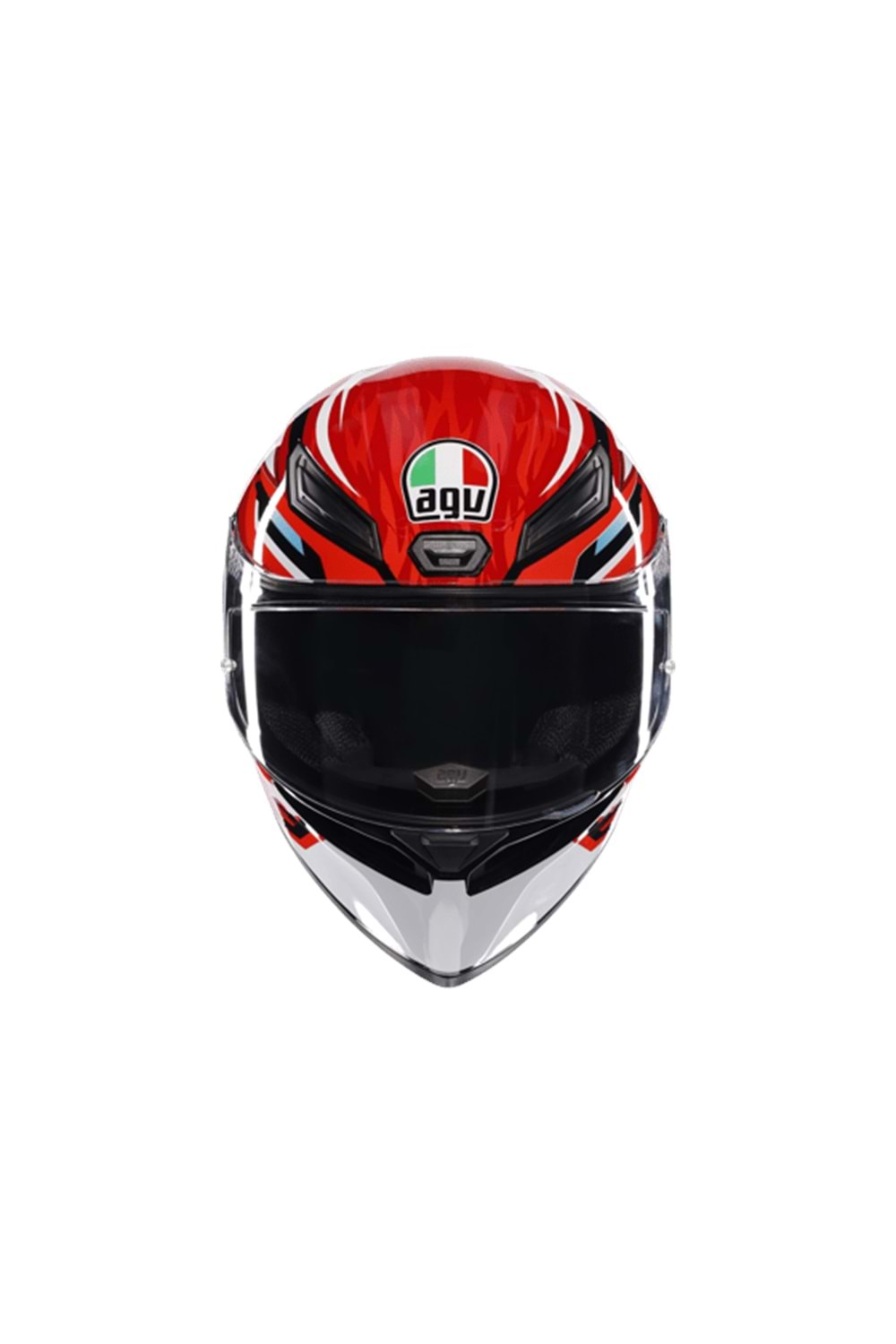 Agv K1 S Lion Black Red White Configuration Kapalı Kask