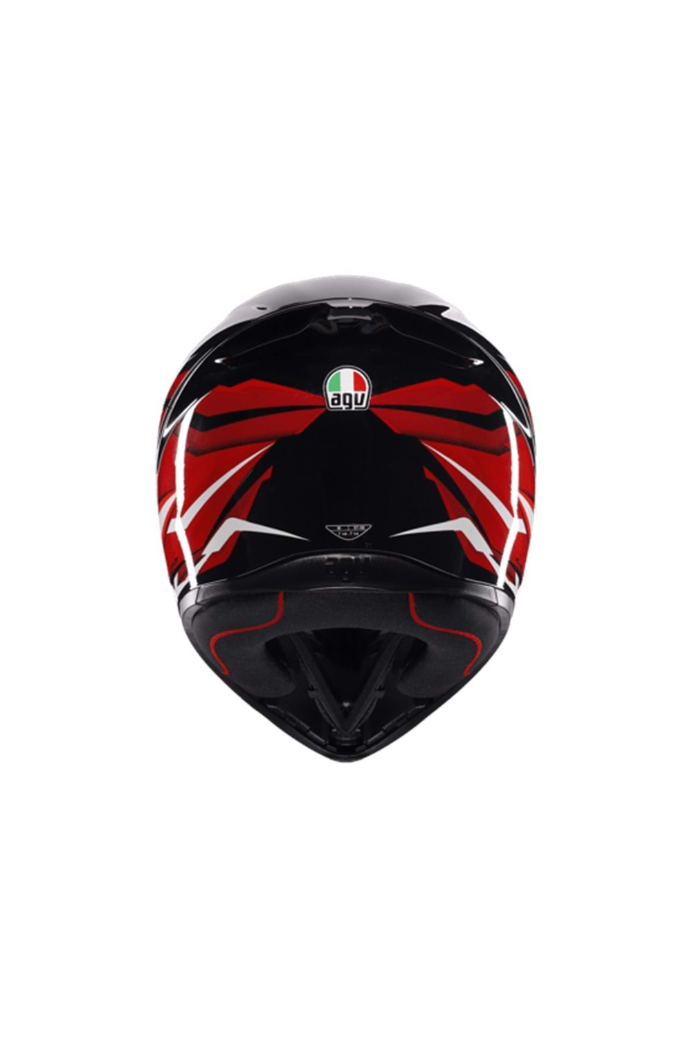 Agv K1 S Lion Black Red White Configuration Kapalı Kask