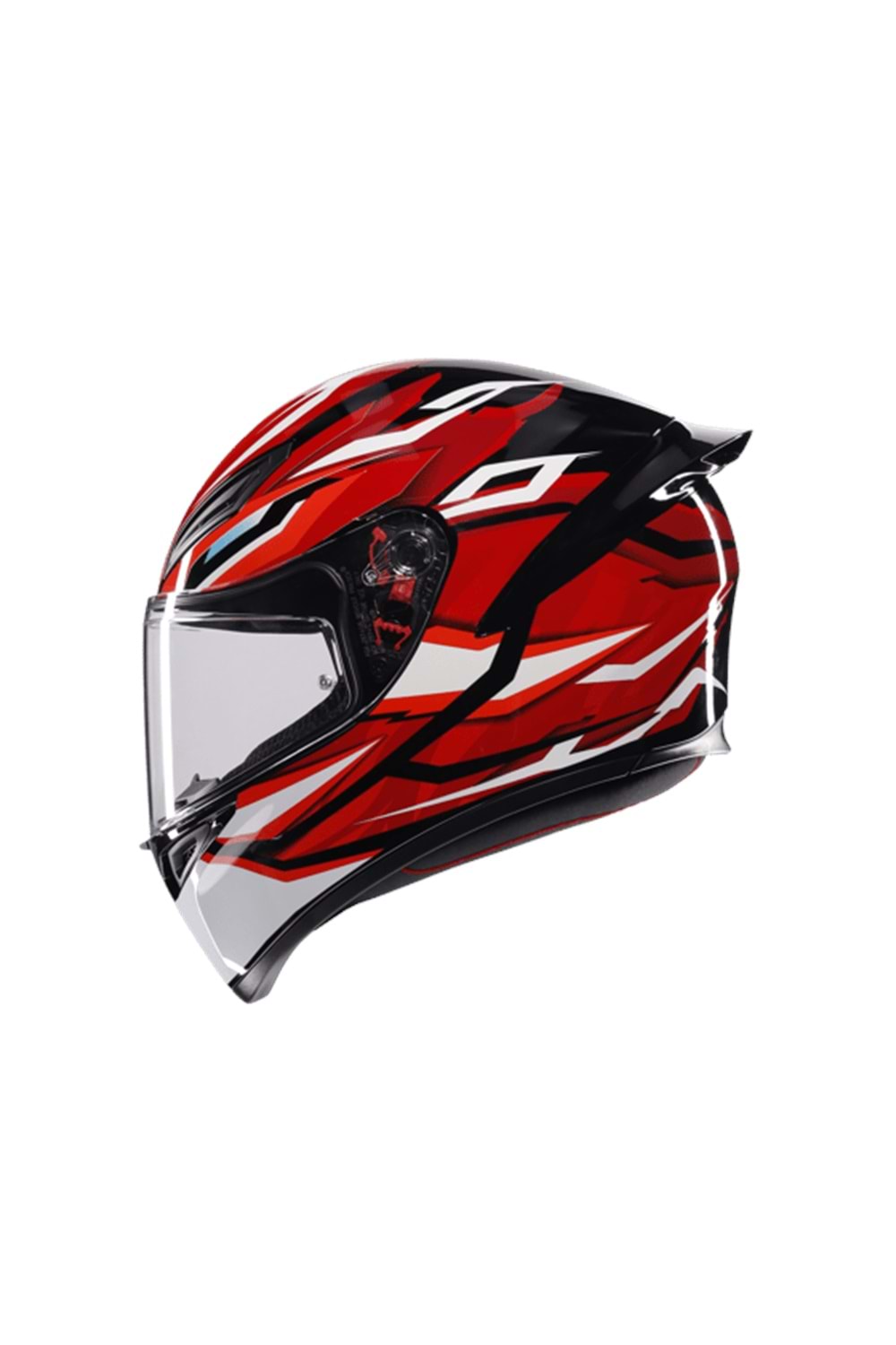 Agv K1 S Lion Black Red White Configuration Kapalı Kask