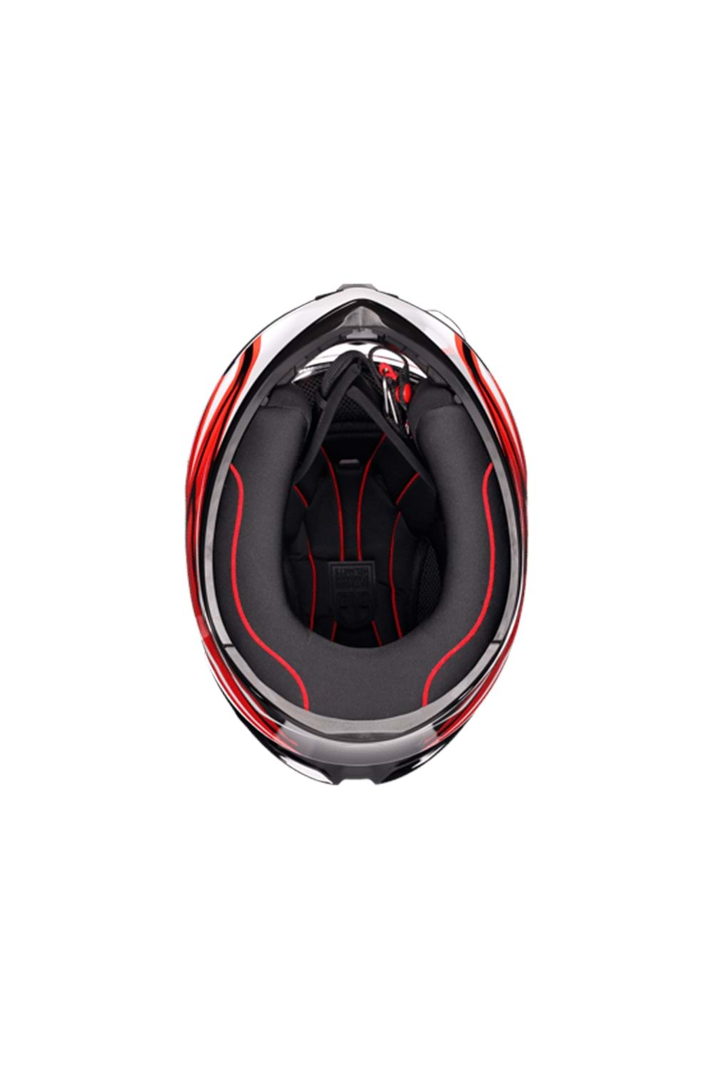 Agv K1 S Lion Black Red White Configuration Kapalı Kask