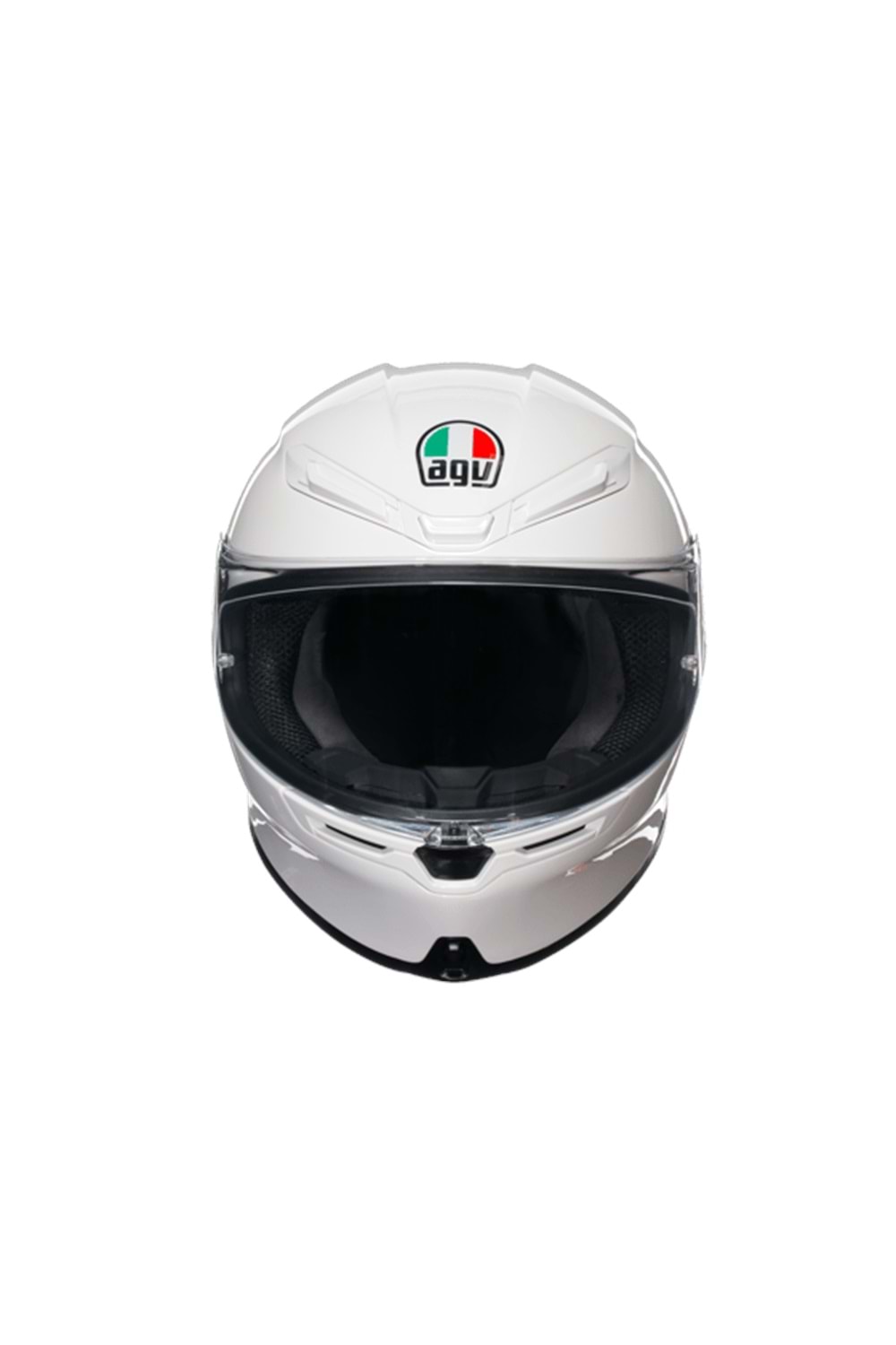 Agv K6 S Mono White Kapalı Kask