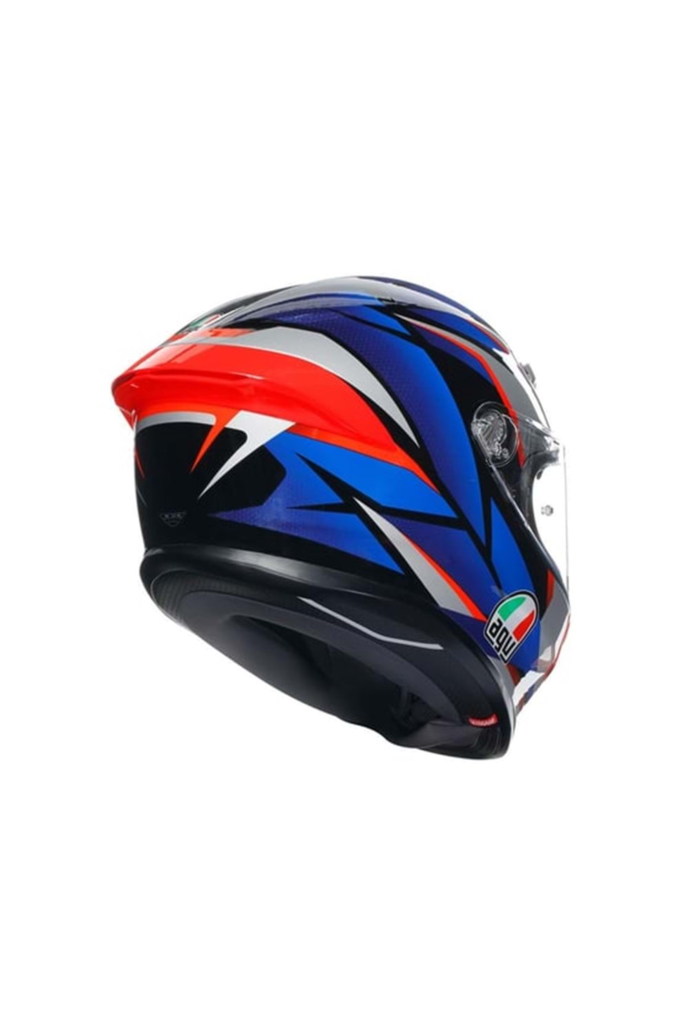 Agv K6 S Slashcut Blue Red Kapalı Kask