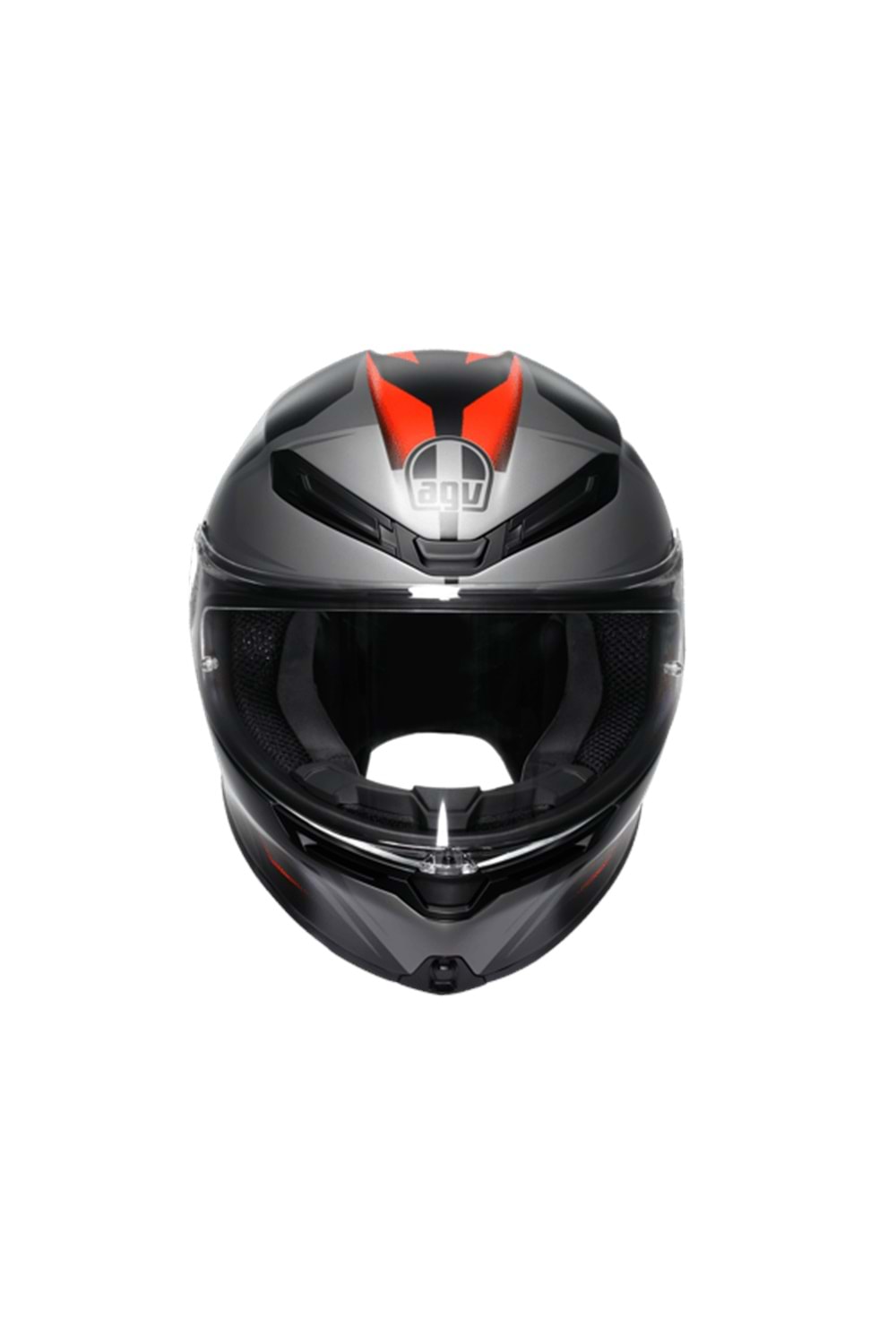 Agv K6 S Karve Matt Black Grey Red Kapalı Kask