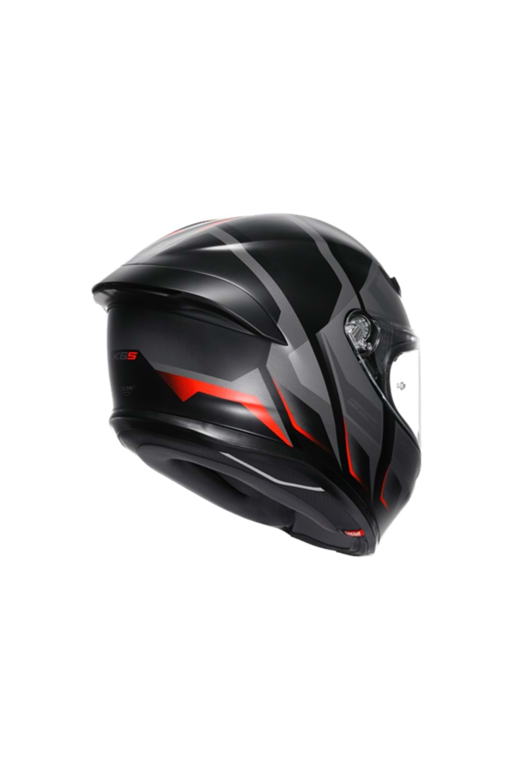 Agv K6 S Karve Matt Black Grey Red Kapalı Kask