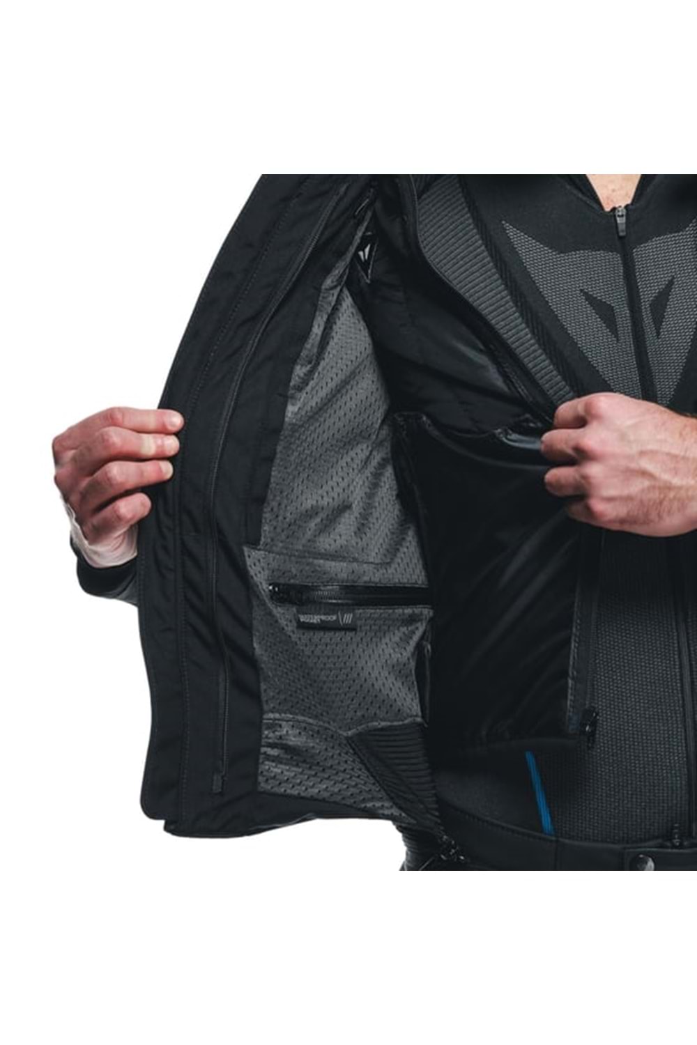 Dainese Avro 5 Blk Red Lava White Deri Mont SİYAH KIRMIZI