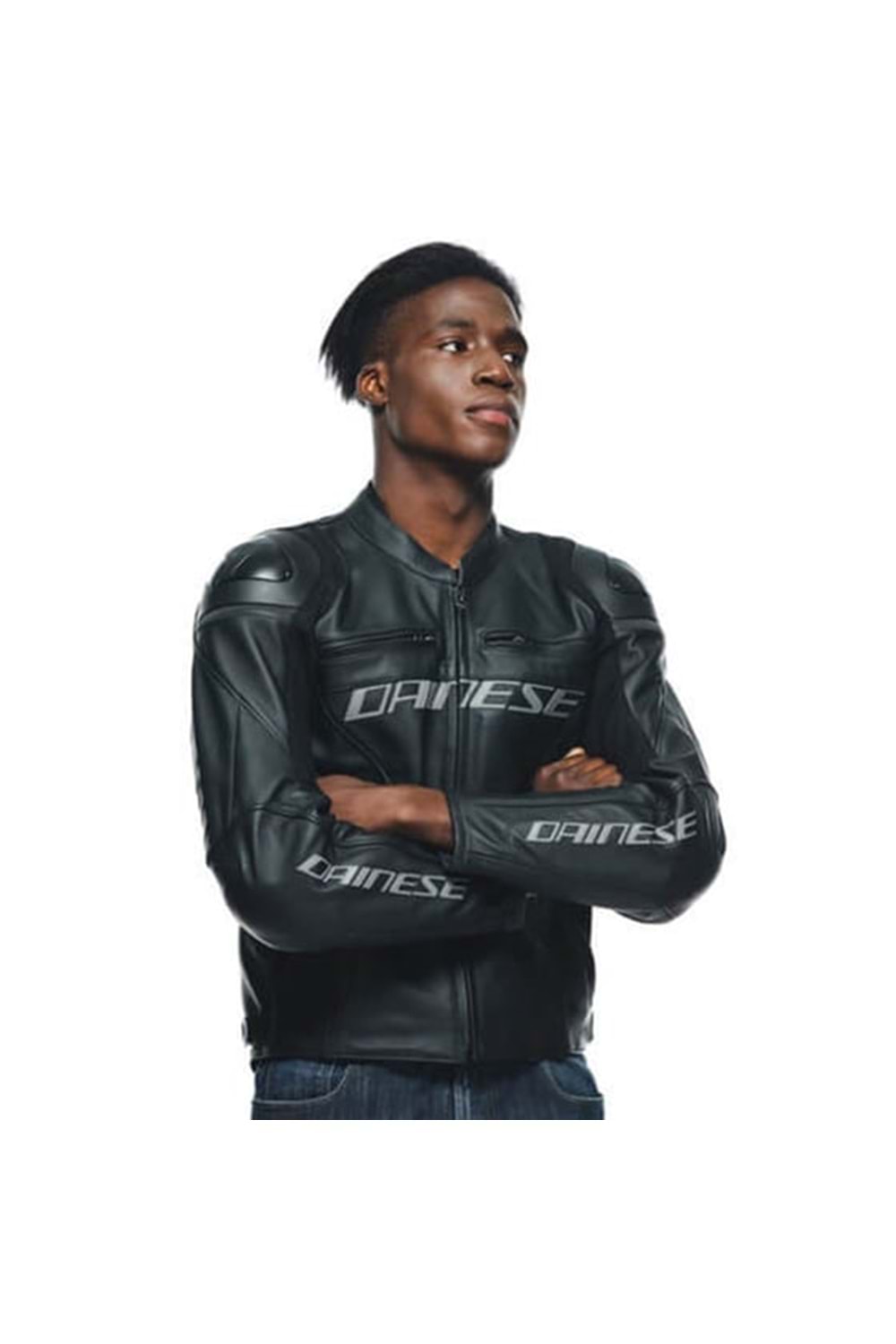 Dainese Racing 4 Black Black Deri Mont GRİ SİYAH