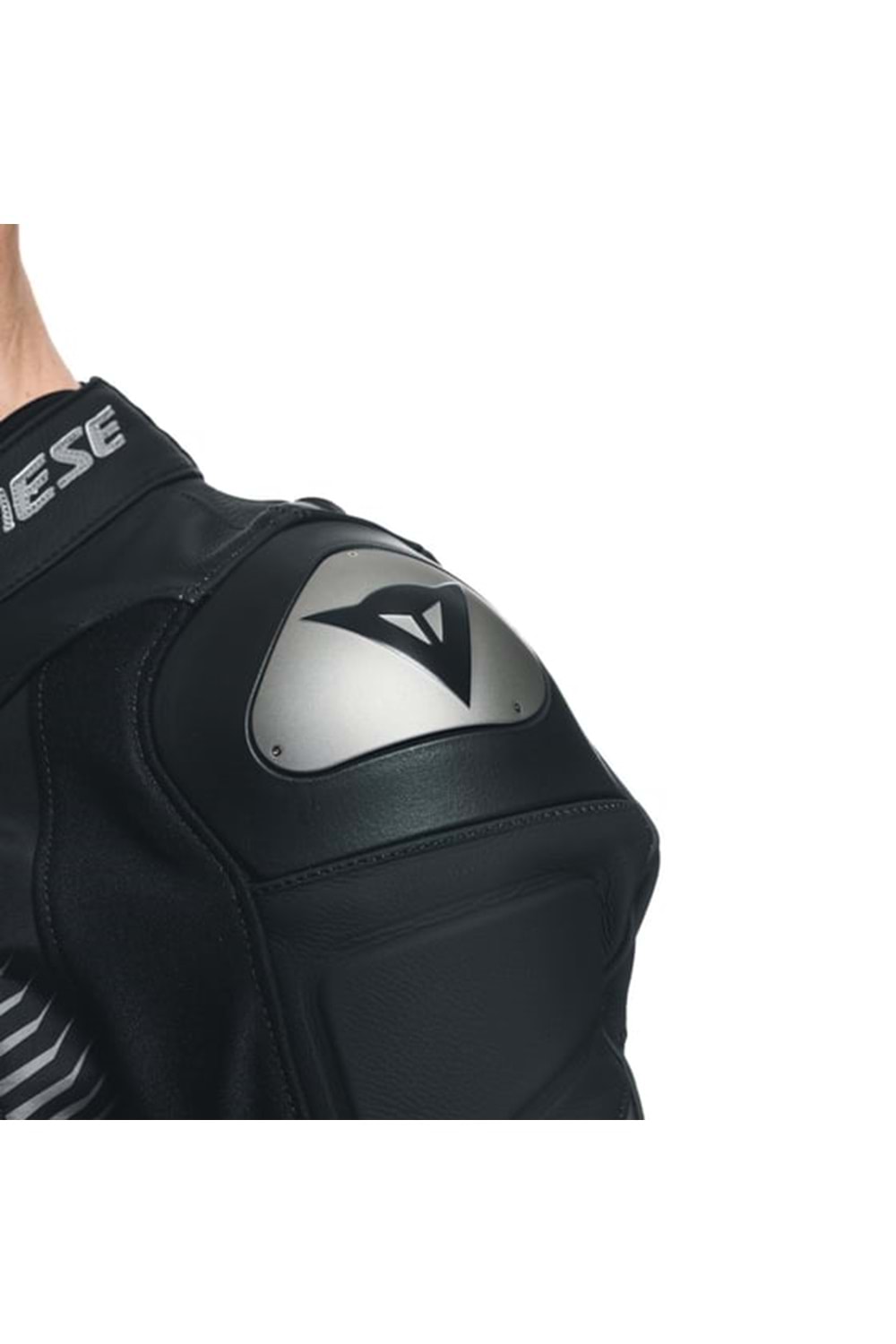 Dainese Super Speed 4 Black Matt Charcoal Gray Deri Mont