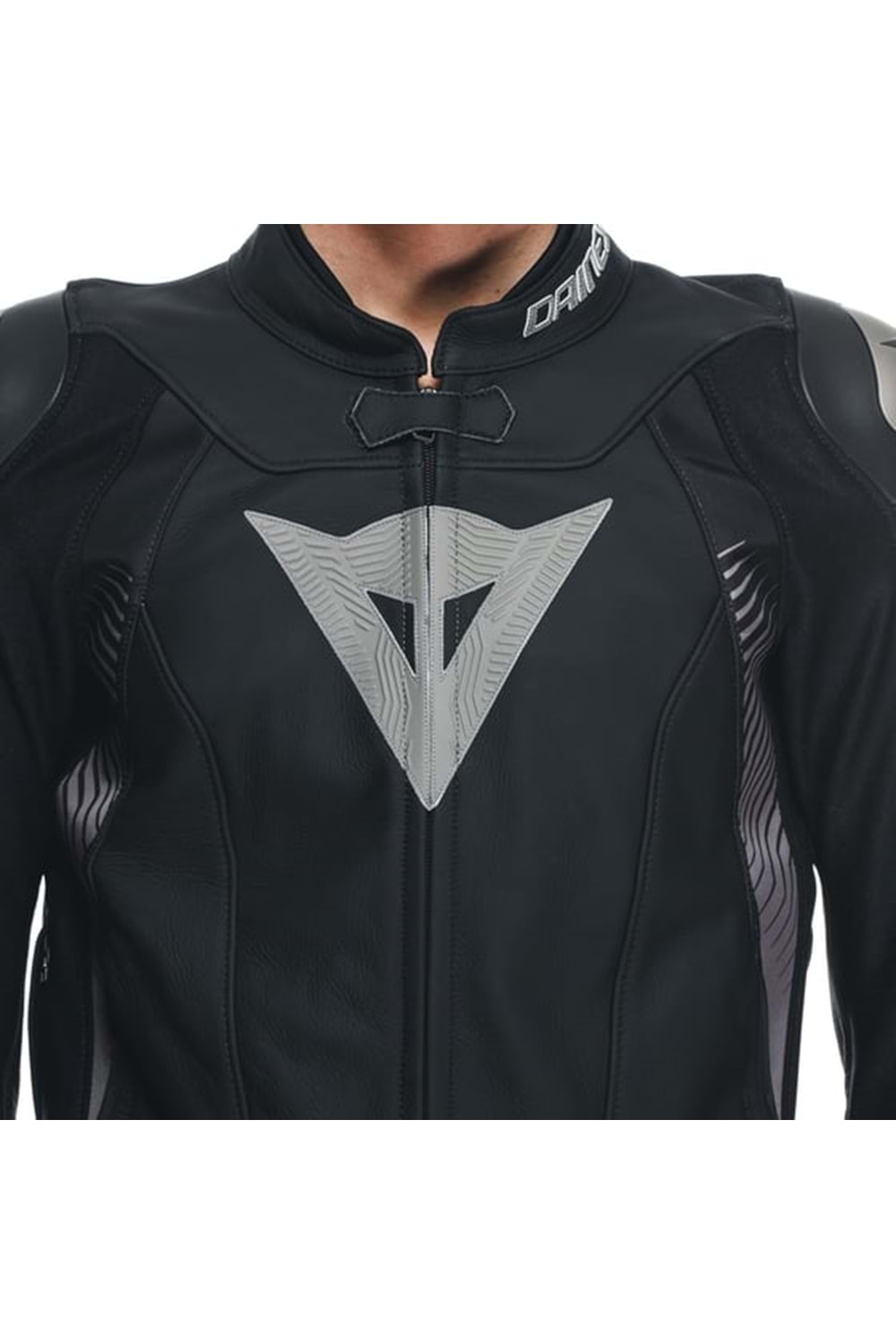 Dainese Super Speed 4 Black Matt Charcoal Gray Deri Mont