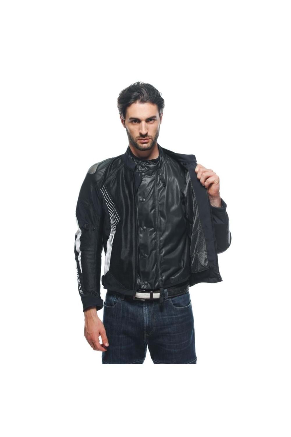 Dainese Super Rider 2 Black White ABSØLUTESHELL™ Mont SİYAH