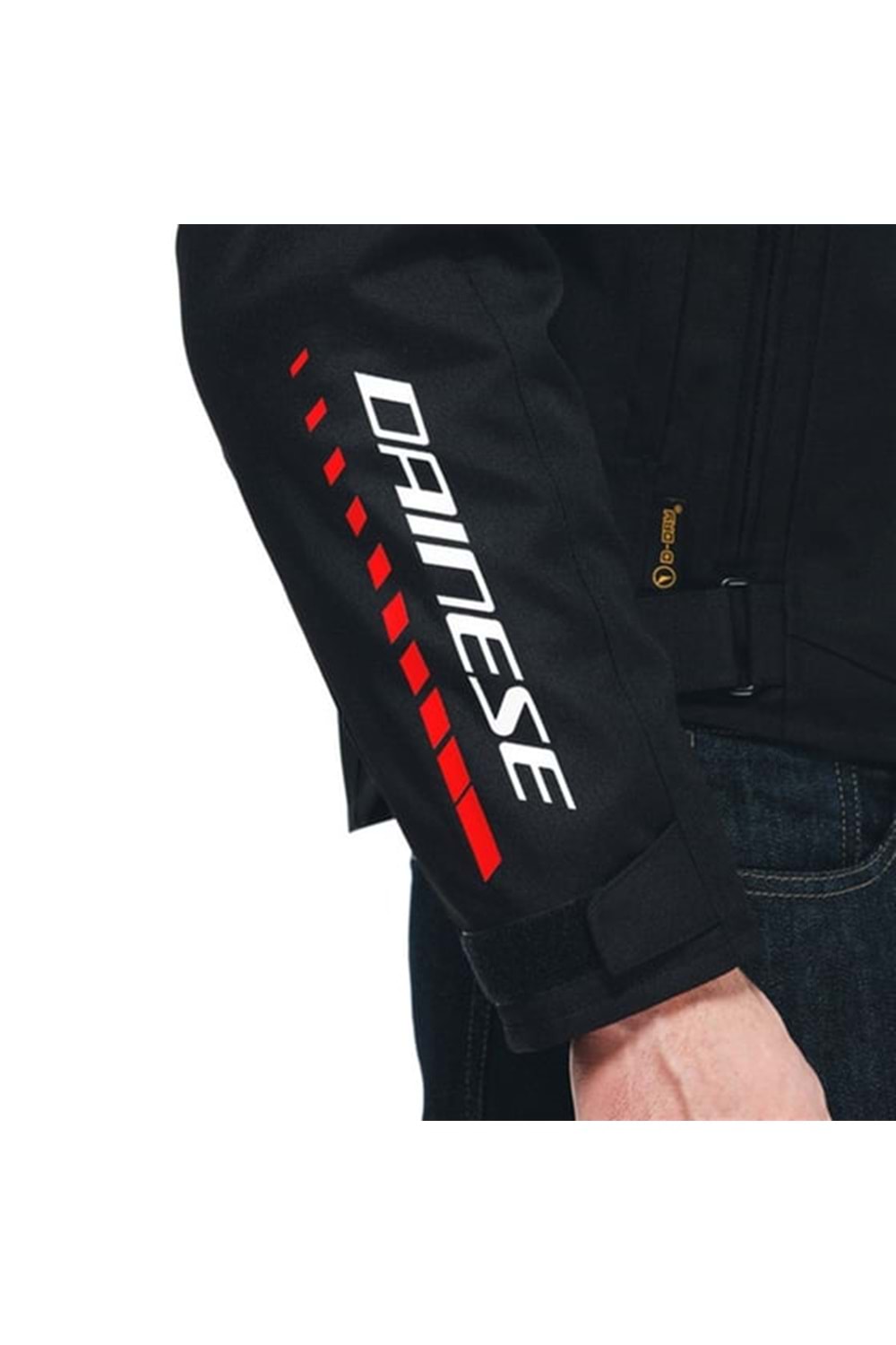 Dainese Veloce Black White Lava Red D-Dry Mont