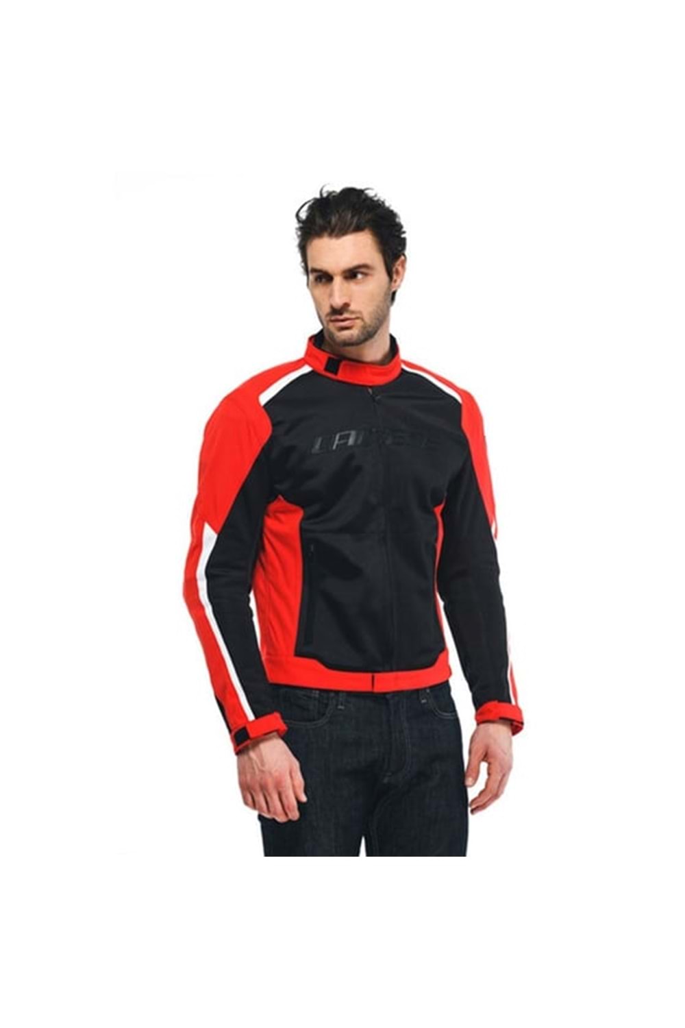 Dainese Hydra Flux 2 Air Black Lava Red D-Dry Mont KIRMIZI