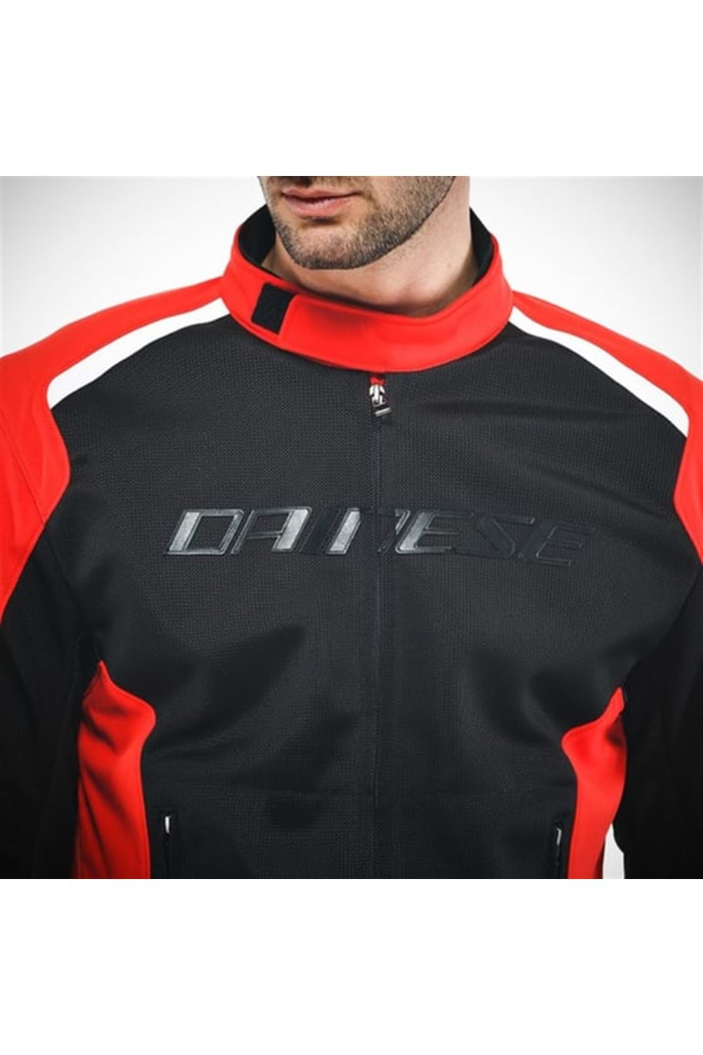Dainese Hydra Flux 2 Air Black Lava Red D-Dry Mont KIRMIZI