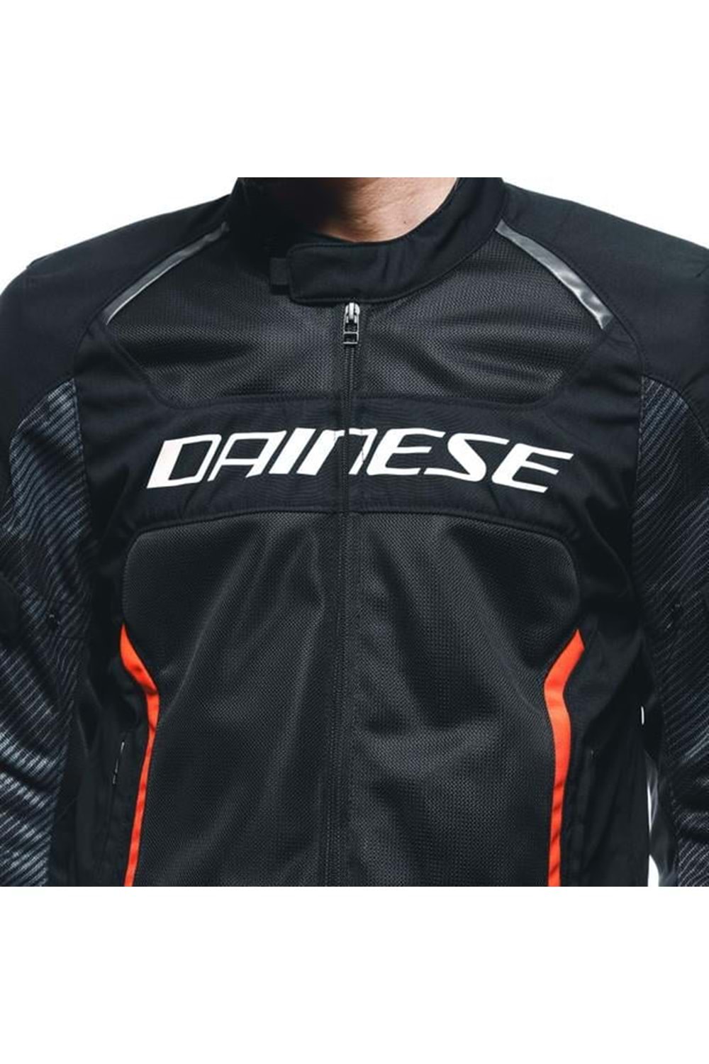 Dainese Air Frame 3 Black Red Fluo Tekstil Mont