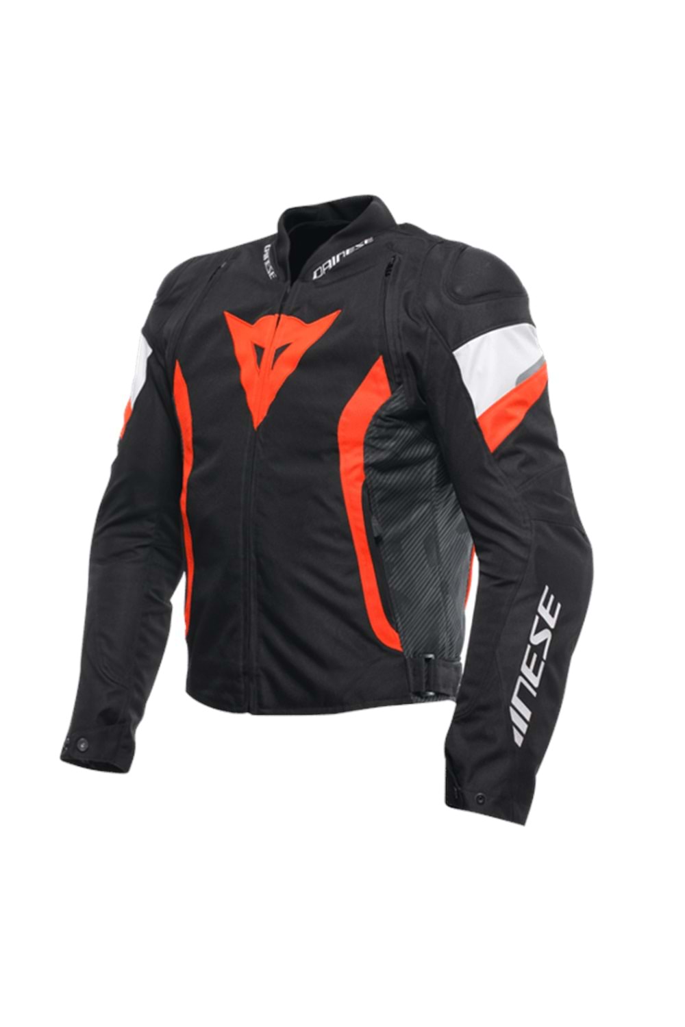 Dainese Avro 5 Black Red Fluo White Tekstil Mont
