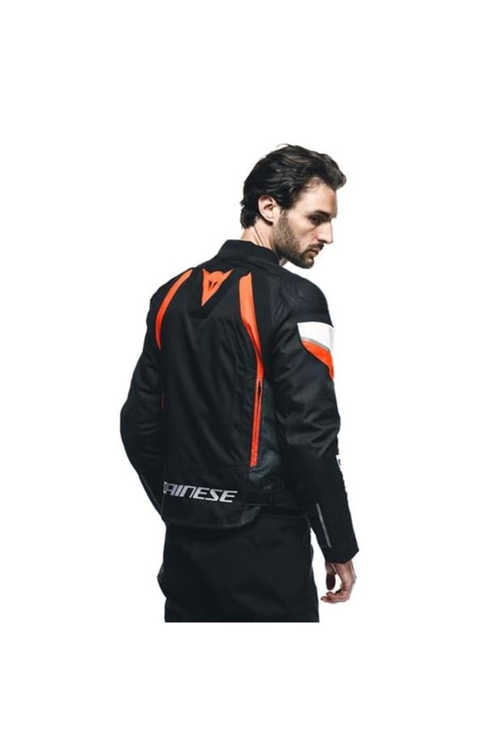 Dainese Avro 5 Black Red Fluo White Tekstil Mont